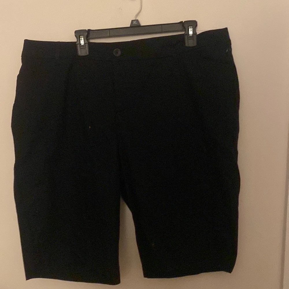 St. John's Bay Black Women's Bermuda Shorts - Tailored Fit not jeans material